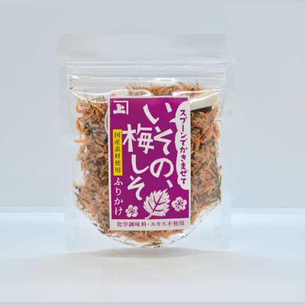 国産/無添加 カネジョウ 梅しそふりかけ 20g