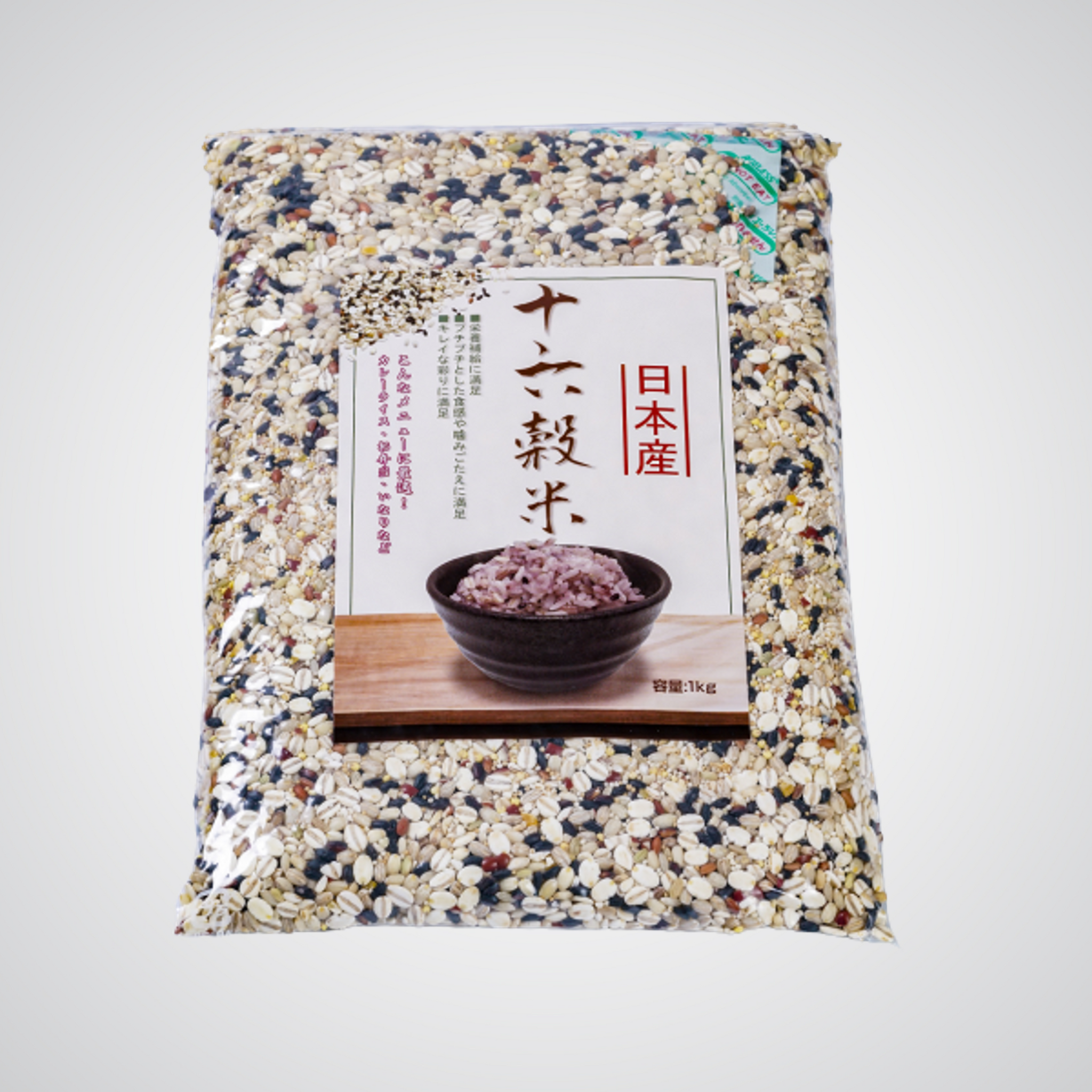 日本國産十六穀米 1kg (真空包裝)
